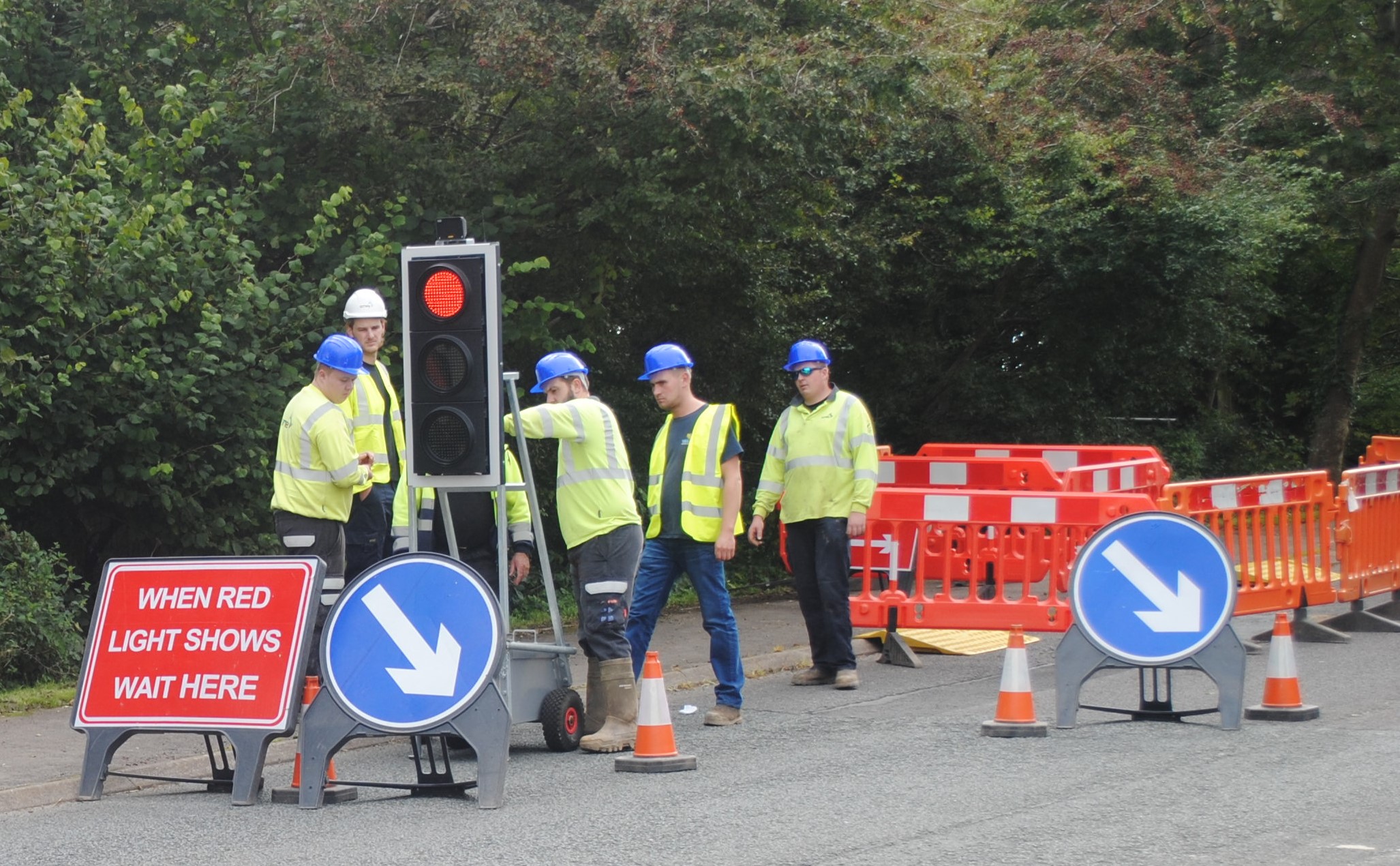 Traffic Management on Site